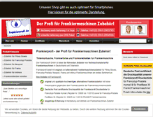 Tablet Screenshot of frankierprofi.de